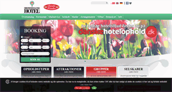 Desktop Screenshot of dronninglundhotel.dk